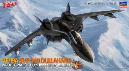 1:72 Macross Plus VF-19A SVF-440 Dullahans w/Fast Pack & High-maneuver Missiles