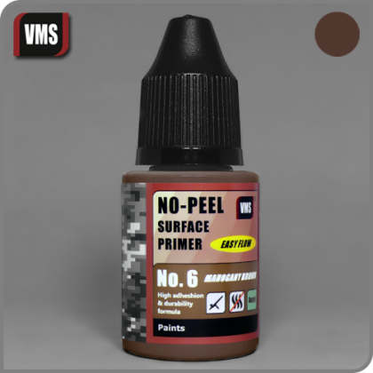 No-Peel Primer Mahogany No.6