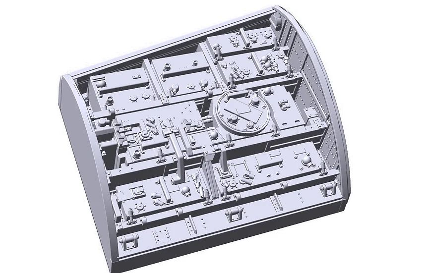 1:32 F-15 Left Avionics Bay 'Basic' For TAMIYA