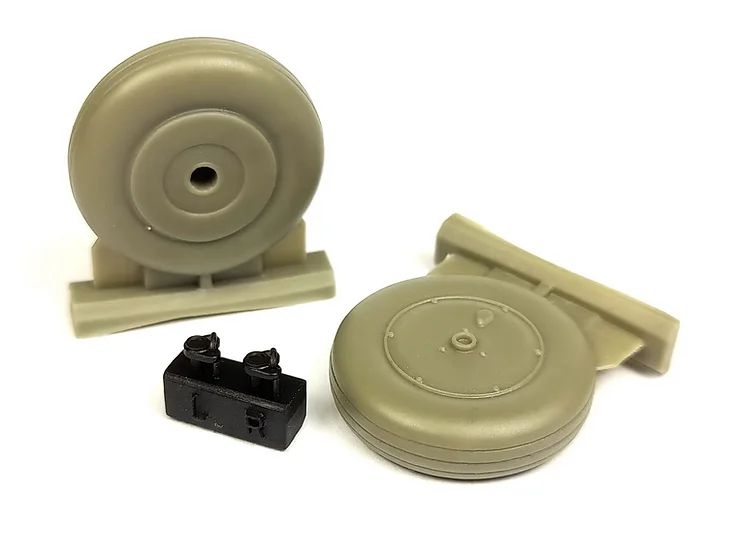 1:32 Ki-84 Wheels For HASEGAWA