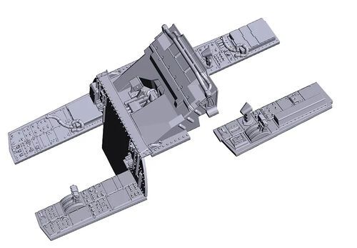 1:32 F-15E Cockpit Upgrade Set For TAMIYA