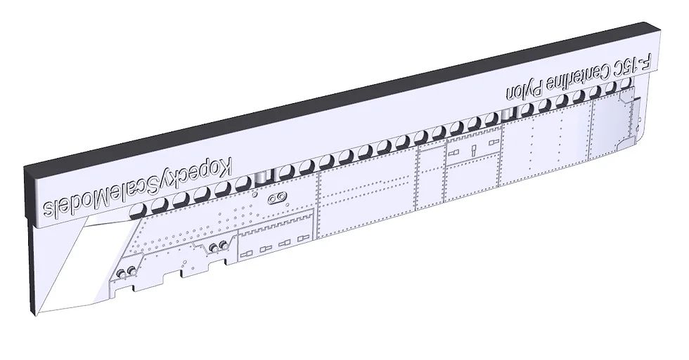 1:32 F-15C Centerline Pylon (for Tamiya kits)