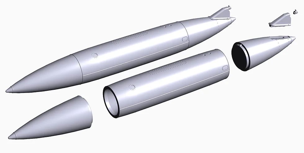 1:32 F-15 610 Gallons Fuel Tanks