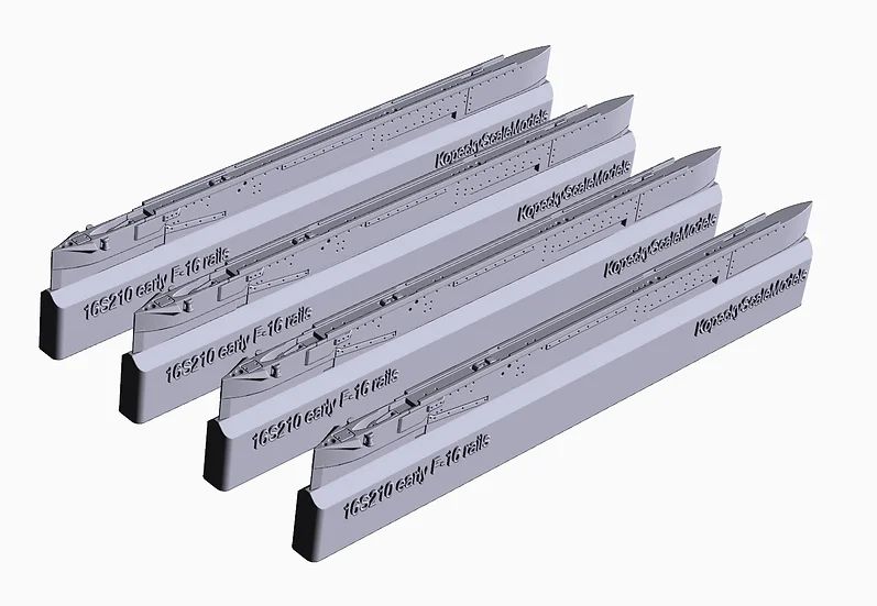 1:32 F-16 Early Rails (16S210) For TAMIYA