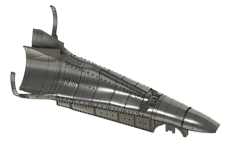 1:32 F-4 E/F/G/J/S Phantom II Tail For TAMIYA