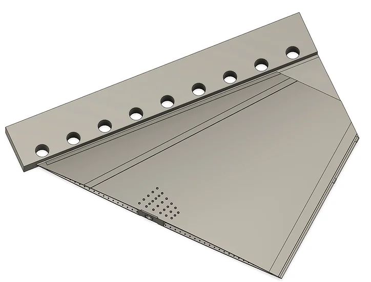 1:32 F-16 Horizontal Stabilizers 'Smooth Surface'