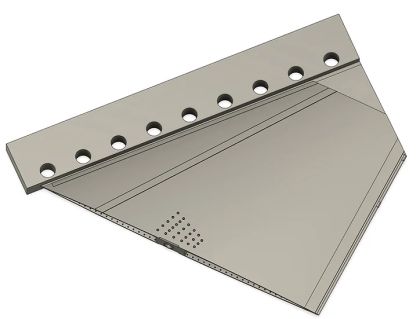 1:32 F-16 Horizontal Stabilizers 'Smooth Surface'