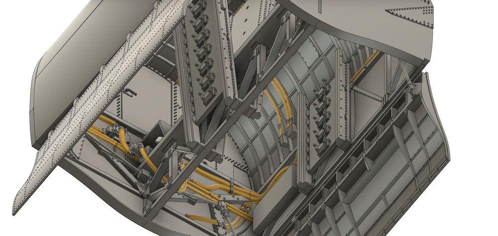 1:32 B-17 Flying Fortress Bomb Bay for HK Models