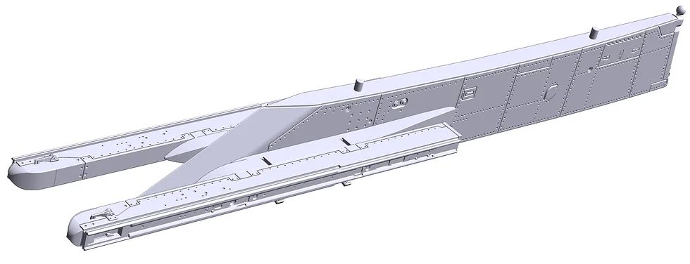 1:48 F-15 E Strike Eagle - Pylons and Rails (for Great Wall Hobby Kits)