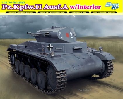 1:35 Pz.Kpfw.II Ausf.A w/Interior