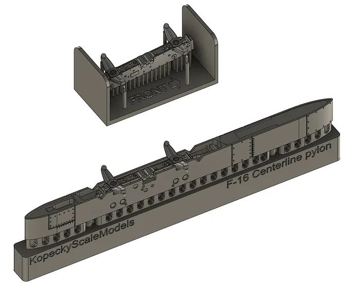 1:48 F-16 Fighting Falcon - Centerline Pylon