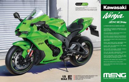 1:9 MT008 Kawasaki Ninja ZX-10RR
