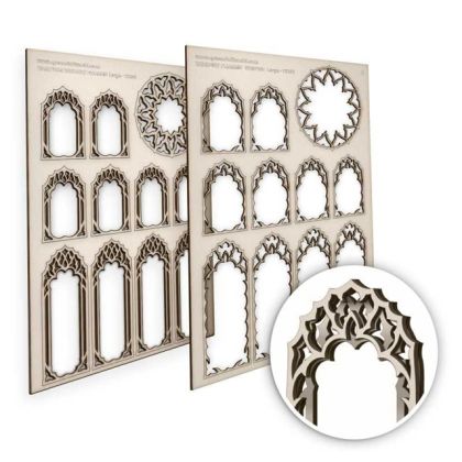 1:48/1:35 Vampire Miniature Windows - Large