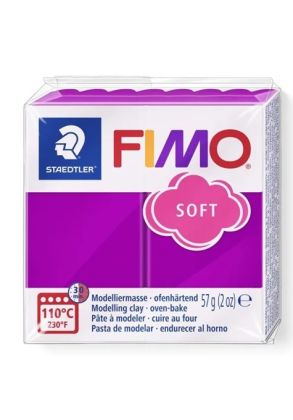 FIMO soft 57g - purpurová