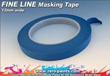Fine Line Masking Tape - 12mm x 33m