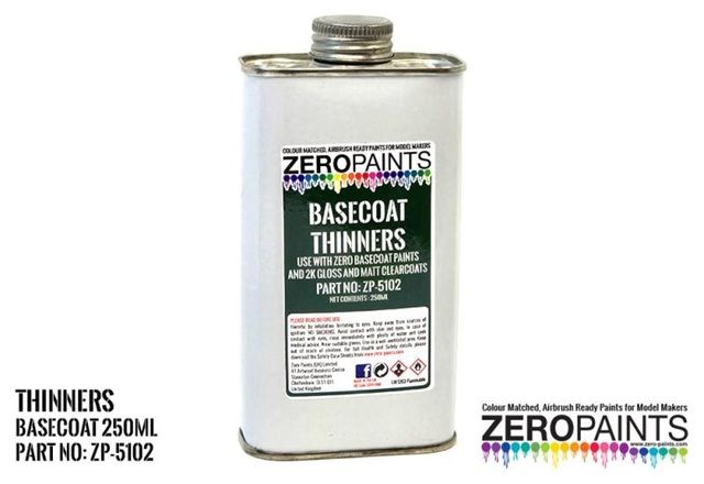 Basecoat Thinners 250ml
