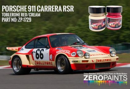 Porsche 911 Carrera RSR Toblerone Red/Cream 2x30ml