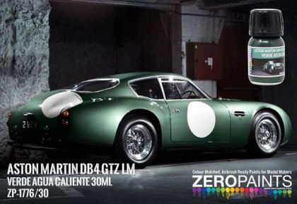 Aston Martin DB4 GTZ LM Verde Agua Caliente 30ml