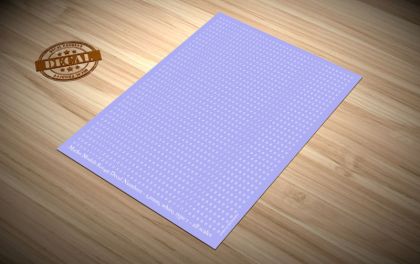 Decal Numbers - 1.5 mm / White / Type 1