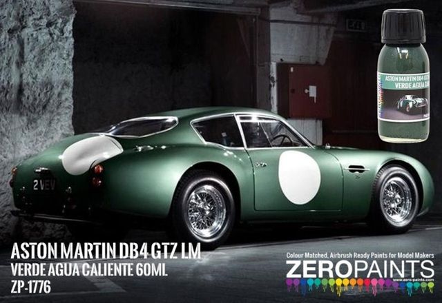 Aston Martin DB4 GTZ LM Verde Agua Caliente 60ml