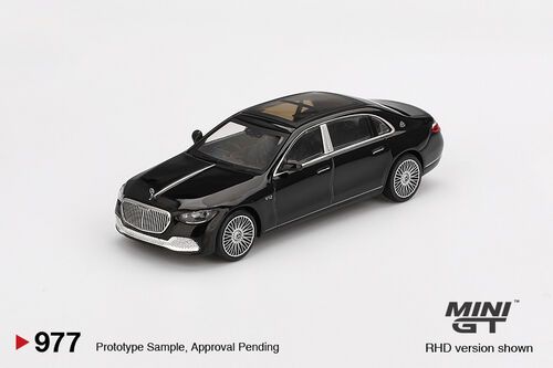 1:64 Mercedes-Maybach S680 Black 2022 Blister