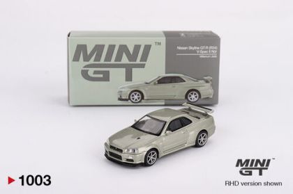 1:64 Nissan Skyline GT-R (R34) VSPEC II Millenium Jade 2002