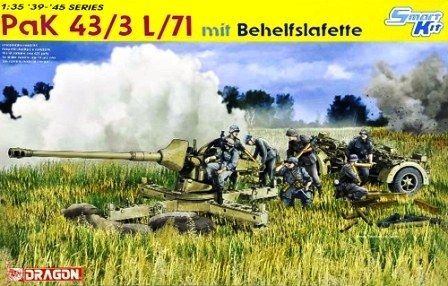 1:35 PaK 43/3 L/71 mit Behelfslafette