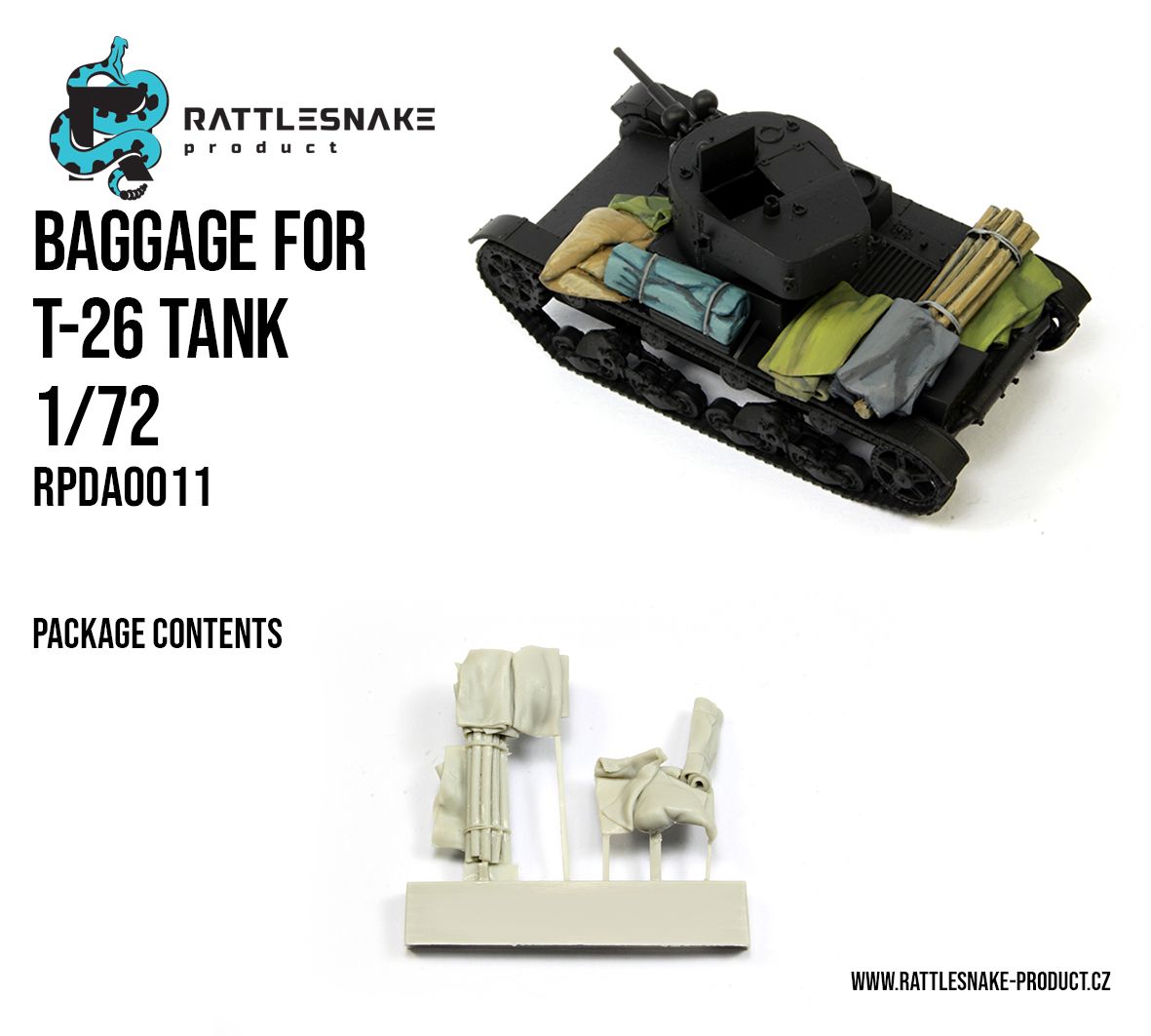 1:72 Baggage for T-26 tank