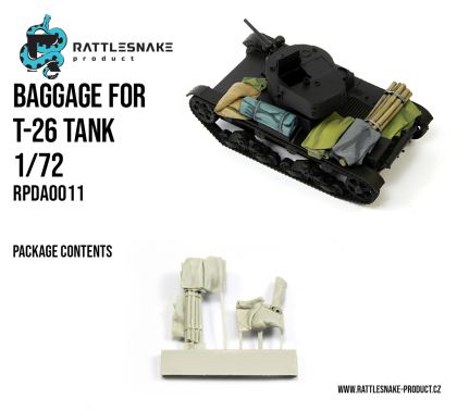 1:72 Baggage for T-26 tank