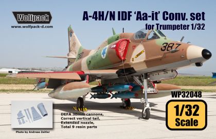1:32 A-4H/N Skyhawk IDF 'Aa-it' Conversion set for Trumpeter