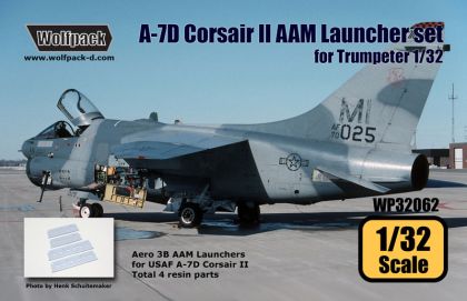 1:32 A-7D Corsair II AAM Launcher set for Trumpeter
