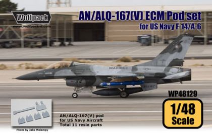 1:48 AN/ALQ-167(V) ECM Pod Set for US Navy F-14/A-6/F-16 NSAWC