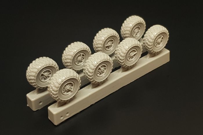 1:72 9K714 Oka / SS-23 Spider - Wheels Set (for Hobby Boss Kits)