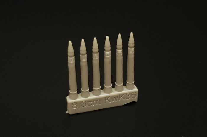 1:72 Panzer VI Tiger I - 8.8cm KwK 36 Ammo