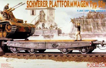 1:35 Schwerer Plattformwagen Typ SSy