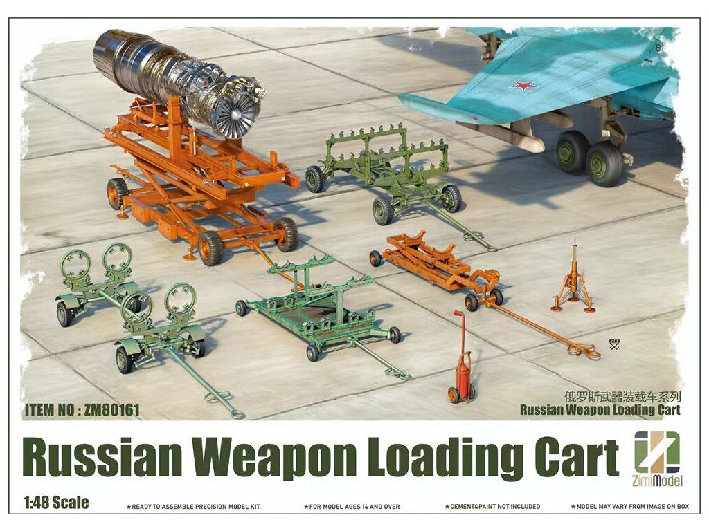 1:48 Russian Weapon loading cart