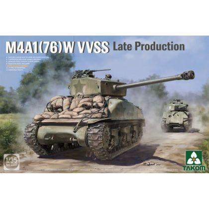 1:35 US M4A1(76W) Sherman - VVSS Late Production