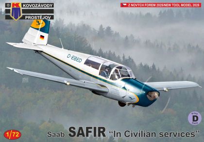 1:72 SAAB Safir In civilian services