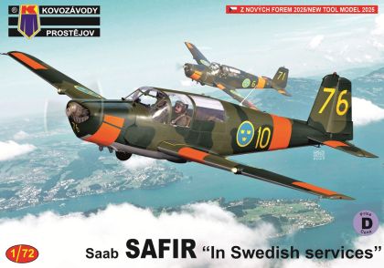 1:72 SAAB Safir In Swedish services