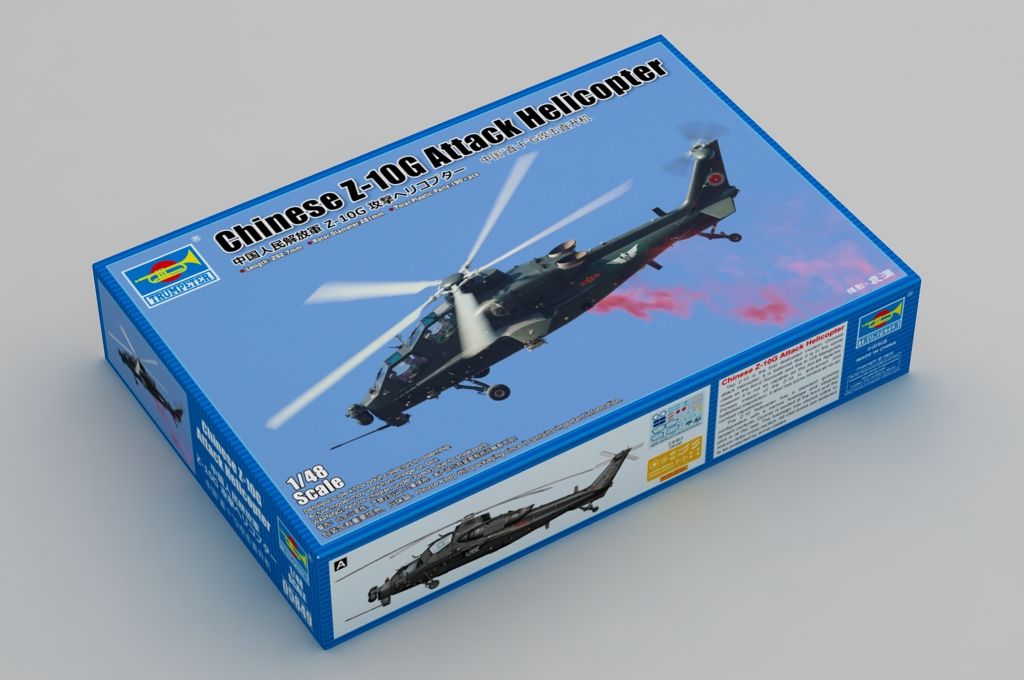 1:48 Chinese Z-10 G Attack Helicopter