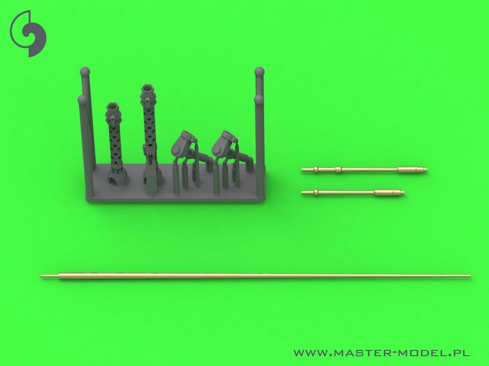 1:35 PzKpfw I - MG-13K gun barrels & antenna (for Tamiya, Dragon, Tristar and other kits)