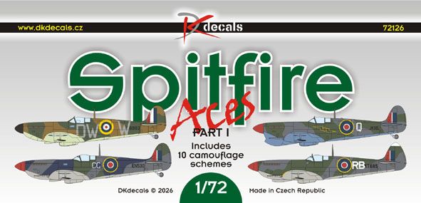 1:72 Supermarine Spitfire Aces, Pt.1