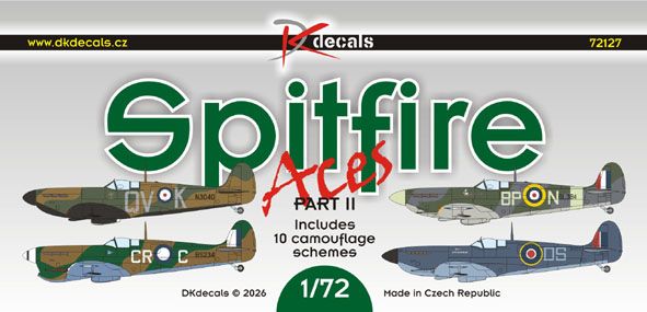 1:72 Supermarine Spitfire Aces, Pt.2