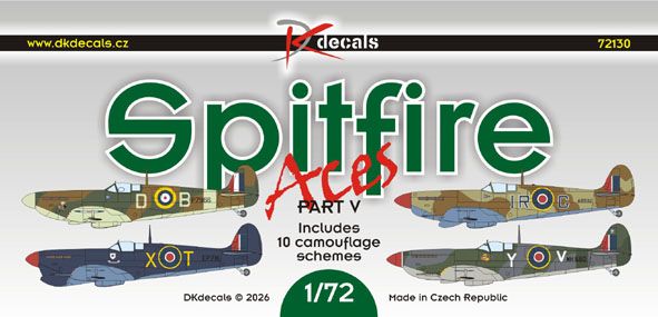 1:72 Supermarine Spitfire Aces, Pt.5