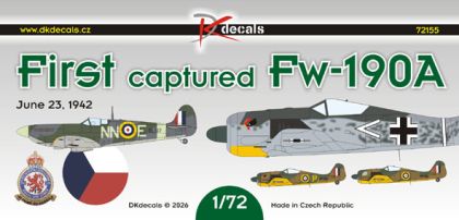 1:72 Description:First captured Focke-Wulf Fw-190A
