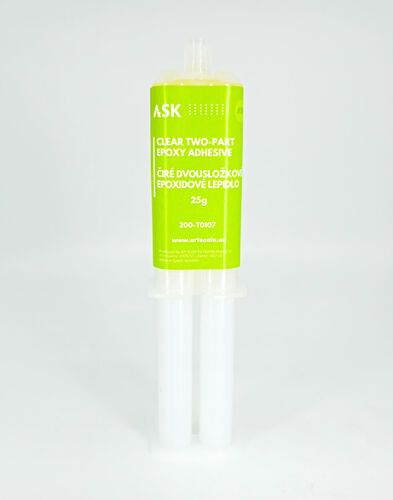 ASK Clear two-part epoxy adhesive (25g)