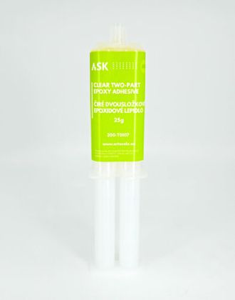 ASK Clear two-part epoxy adhesive (25g)
