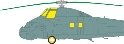 1:72 Westland Wessex HC.2 - paint masks for Airfix