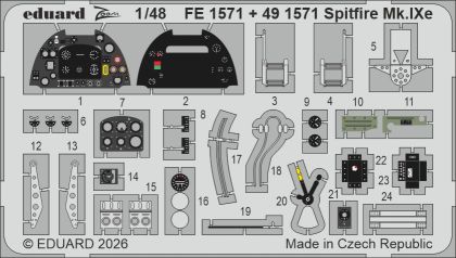 1:48 Spitfire Mk.IXe - Zoom Set for Airfix