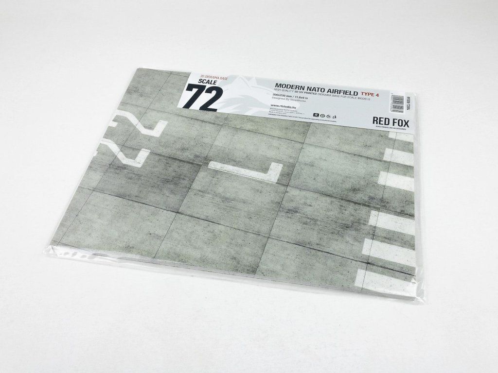 1:72 Modern NATO Airfield Type 4 300x230mm